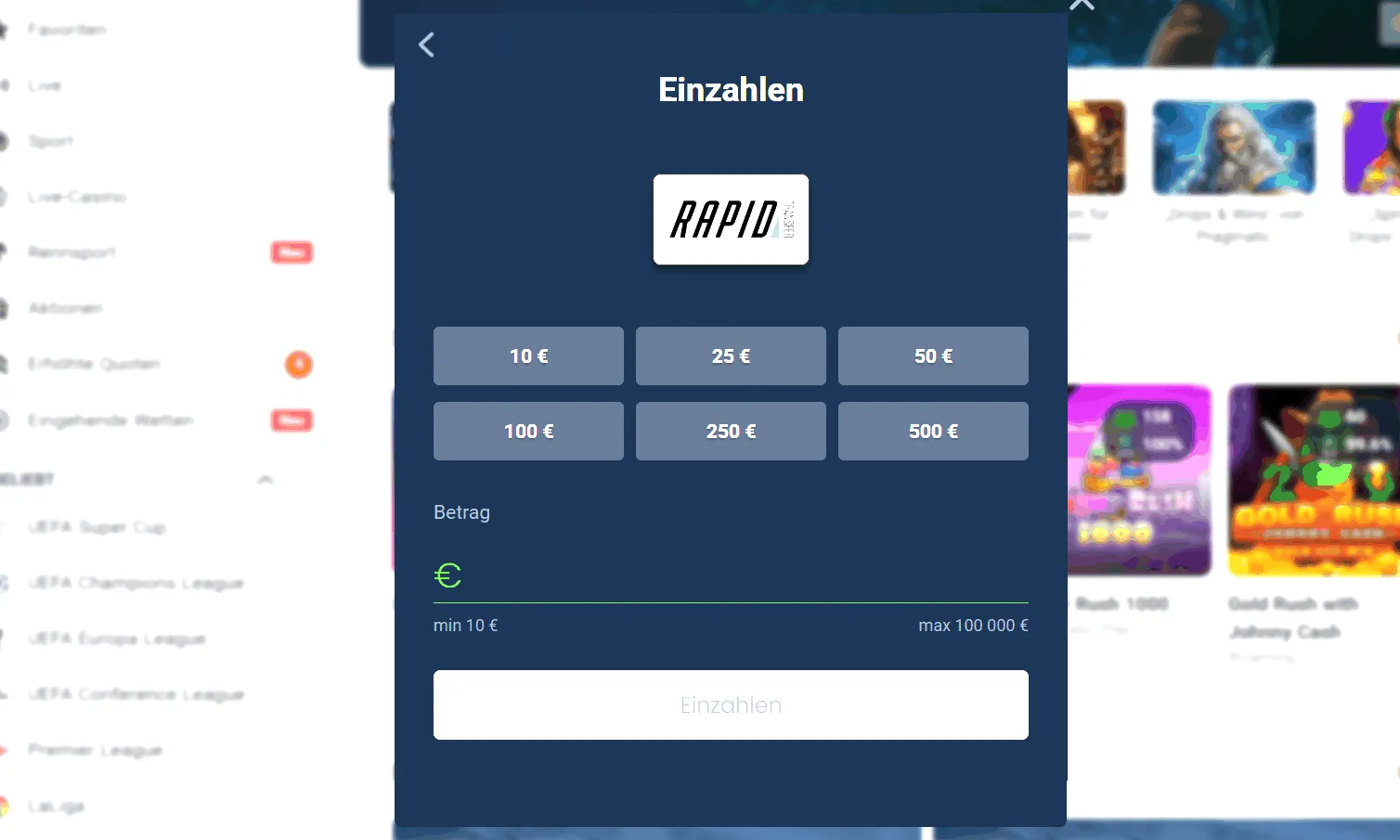 20Bet Casino Startseite
